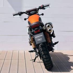 Amortisseur Öhlins blackline avec ressorts jaunes, honda cl