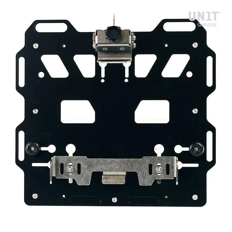 Plaque en aluminium + raccord rapide et serrure en acier inoxydable