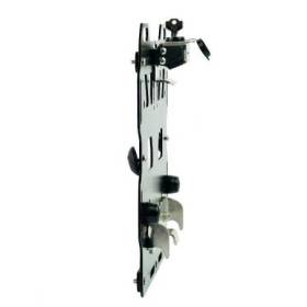 Plaque en aluminium + raccord rapide et serrure en acier inoxydable