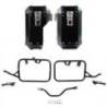 Paire de sacoches aluminium atlas 40l+34l + sacoches aluminium pour bmw r12 g/s