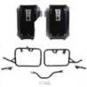 Paire de sacoches aluminium atlas 47l+41l pour cadres bmw r12 g/s