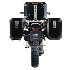 Paire de sacoches aluminium atlas 47l+41l pour cadres bmw r12 g/s