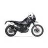 Kit avec silencieux en acier inoxydable noir royal enfield himalayan 450 (à partir de 2024)