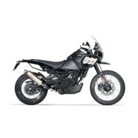 Kit avec silencieux en acier inoxydable royal enfield himalayan 450 (à partir de 2024)