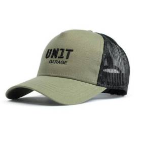 Chapeau de garage trucker unit vert