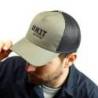 Chapeau de garage trucker unit vert