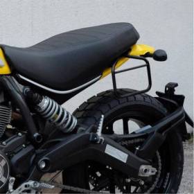 Sacoche latérale khali tpu + cadre ducati scrambler