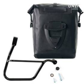Valise latérale khali tpu + sous-châssis droit triumph street 900 (2017 à maintenant)