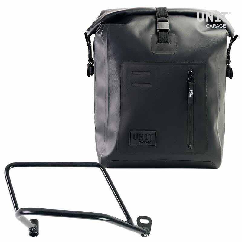 Sacoche latérale khali en tpu + cadre droit kawasaki z650rs - z900rs