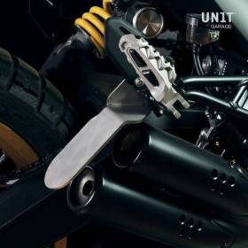 Sacoche latérale khali tpu + cadre droit ducati desert sled