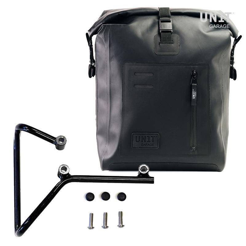 Sacoche latérale khali tpu + cadre husqvarna svartpilen 701