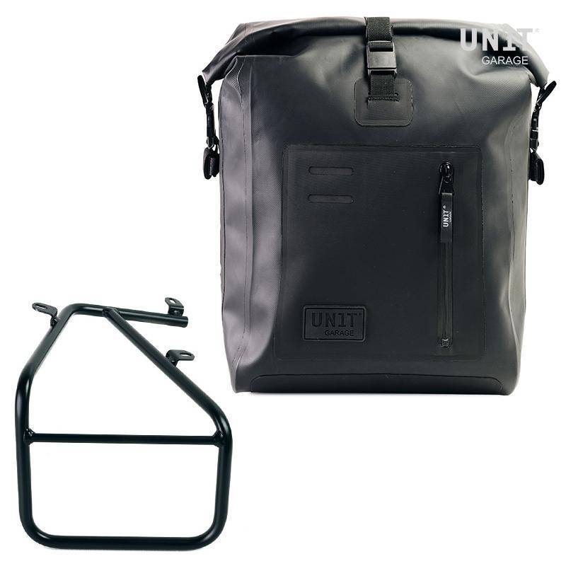 Sacoche latérale khali en tpu + cadre de sacoche droite pour kit sportail r18