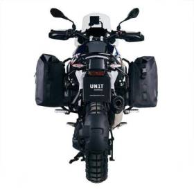 Sacoche latérale khali en tpu + cadre bmw r1300gs droit