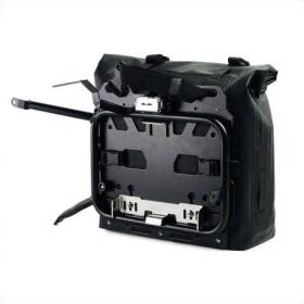 Sacoche latérale khali en tpu 35l - 45l + plaque aluminium