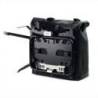 Sacoche latérale khali en tpu 35l - 45l + plaque aluminium