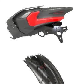 Support de plaque Kawasaki Z900 (2025-) RG Racing LP0395BK