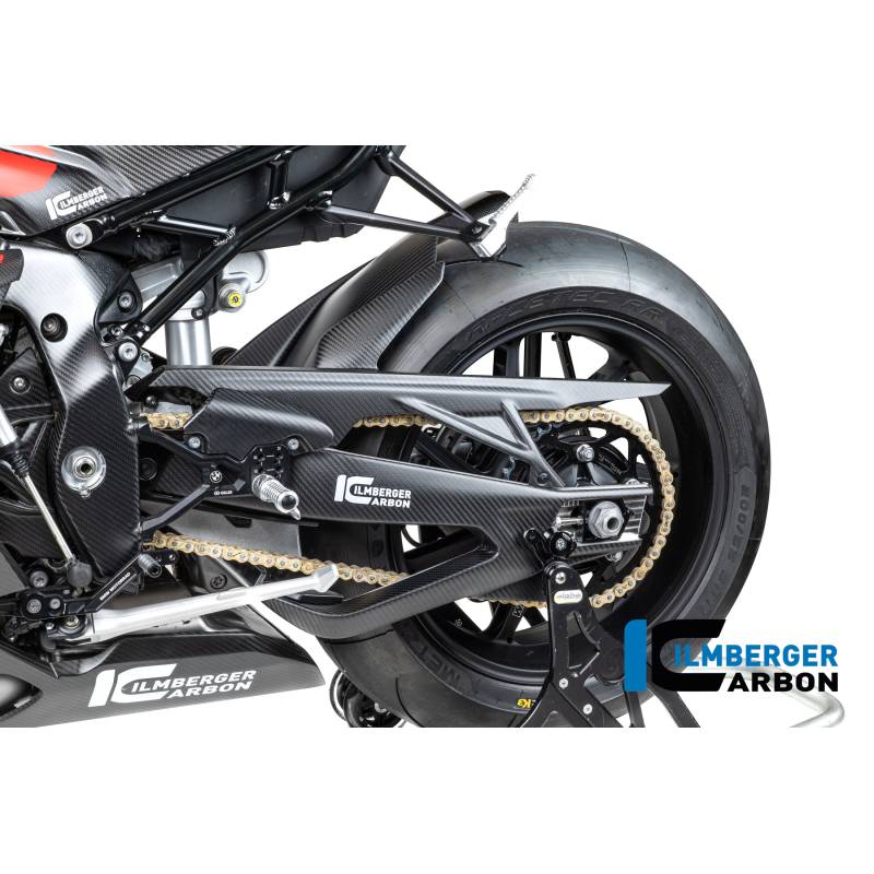 Garde-boue arrière avec protège-chaîne BMW S 1000 RR à partir de 2019 Ilmberger Carbon Garde-boue arrière avec protège-chaîne BMW S 1000 RR à partir de 2019 Ilmberger Carbon