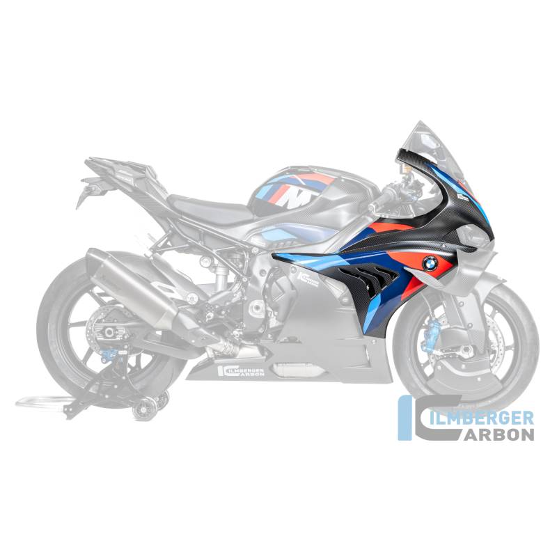 Carénage latéral droit carbone mat M 1000 RR Street (à partir de 2025) Ilmberger Carbon