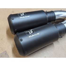 ECHAP.(PAIRE) MK2 SERIES BLACK - INDIAN FTR 1200 S / FTR 1200 R - IXRACE
