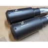 ECHAP.(PAIRE) MK2 SERIES BLACK - INDIAN FTR 1200 S / FTR 1200 R - IXRACE