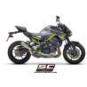 Silencieux titane homologué Kawasaki Z900 A2 2020-2024 / S1-GP SC Project K25C-T43T