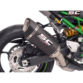 Silencieux carbone homologué Kawasaki Z900 A2 2020-2024 / SC1-R SC Project K25C-T90C