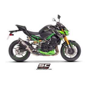 Silencieux carbone homologué Kawasaki Z900 A2 2020-2024 / SC1-R SC Project K25C-T90C