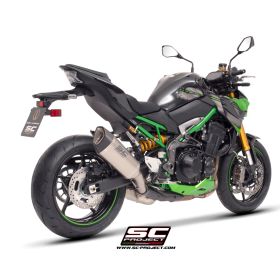 Silencieux titane homologué Kawasaki Z900 A2 2020-2024 / SC Project K25C-T90T