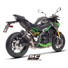 Silencieux carbone homologué Kawasaki Z900 2020-2024 / SC Project K34B-T90C