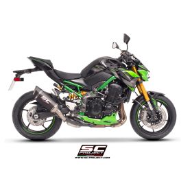 Silencieux carbone homologué Kawasaki Z900 2020-2024 / SC Project K34B-T90C