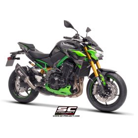 Silencieux carbone homologué Kawasaki Z900 2020-2024 / SC Project K34B-T90C