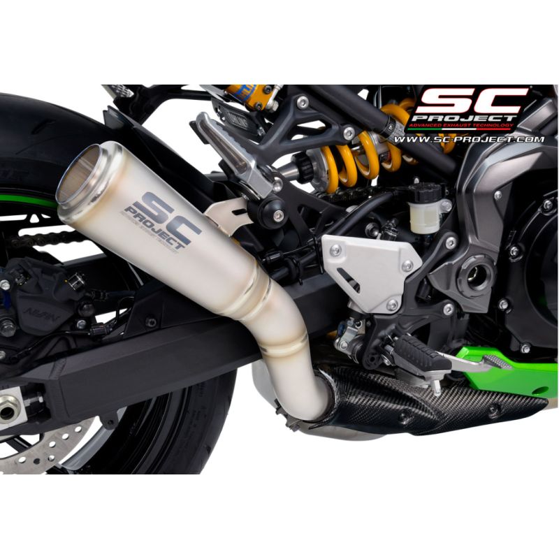 Silencieux titane homologué Kawasaki Z900 2020-2024 / S1-GP SC Project K34B-T43T