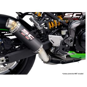 Silencieux carbone homologué Kawasaki Z900 2020-2024 / GP-M2 SC Project K34B-18C