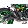 Silencieux noir homologué Kawasaki Z900 (2025-) / S1 SC Project K43A-T41MB