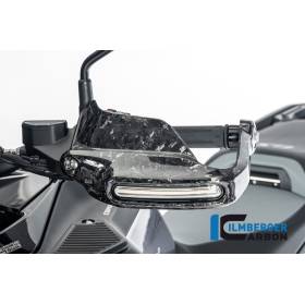 Protection main haute clignotant gauche brillant BMW R1300GS Black DiamondIlmberger Carbon