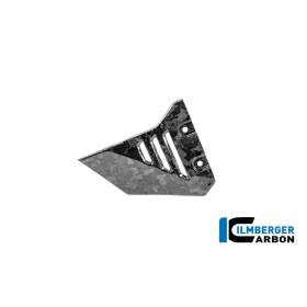 Cache triangle avant cadre gauche brillant BMW R1300GS Adv Black DiamondIlmberger Carbon