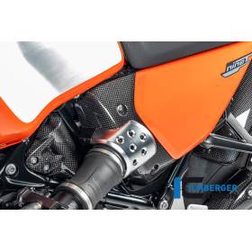 Cache boîte à air gauche carbone brillant BMW R12 NineT 2024 - Ilmberger Carbon