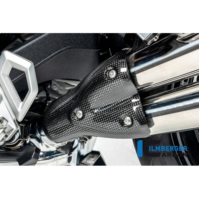 Pare-chaleur d'échappement brillant BMW R12 NineT 2024 - Ilmberger Carbon