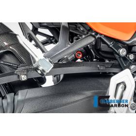 Cache de durite de frein carbone brillant BMW R12 NineT 2024 - Ilmberger Carbon