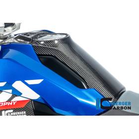Cache réservoir complet brillant BMW R1300GS Carbon) - Ilmberger Carbon