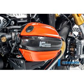 Cache-bougie droit brillant BMW R12 NineT 2024 - Ilmberger Carbon