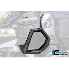 Carénage de sortie d'air gauche mat BMW R1300GS Adv - Ilmberger Carbon