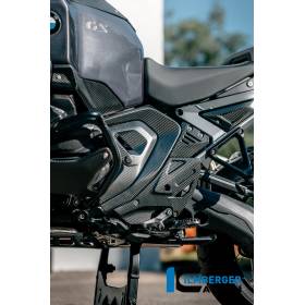 Vorderer Dreieckdeckel für Hinteren Rahmen Links Carbone mat BMW R1300GS Adv - Ilmberger Carbon