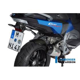 Support de plaque d'immatriculation - BMW C 600 Sport (2012-aujourd'hui) (C 600 Sport (ab 2012) - Ilmberger Carbon