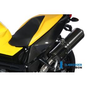 Panneau latéral gauche sous la selle - BMW F 800 R / S / ST - Ilmberger Carbon