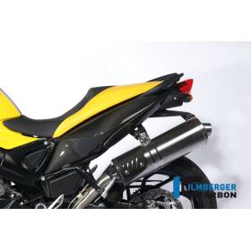 Panneau latéral gauche sous la selle - BMW F 800 R / S / ST - Ilmberger Carbon