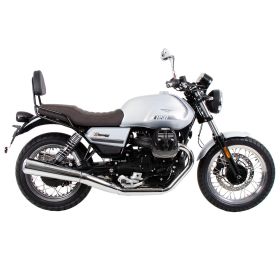 Sissybar + porte bagage Moto Guzzi V7 Special/Stone/Centenario (2021-2024) - Hepco-Becker Black