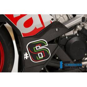 Sabot moteur 3 pièces pour Aprilia Tuono V4 Carbon jusqu'en 2016 APRILIA Tuono V4 (11-) - Ilmberger Carbon