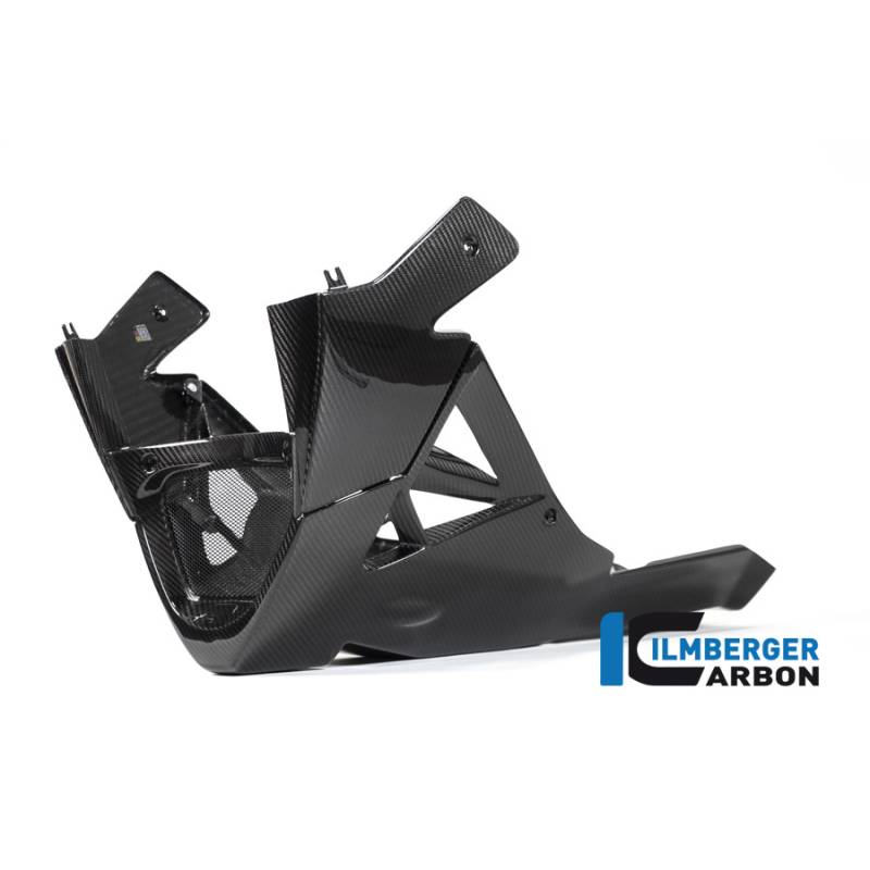 Sabot moteur 3 pièces pour Aprilia Tuono V4 Carbone à partir de 2017 APRILIA Tuono V4 (19-) - Ilmberger Carbon