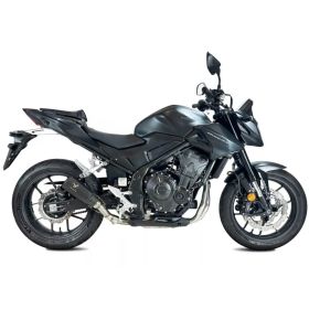SILENCIEUX HOMOLOGUÉ MK2 SERIES BLACK - HONDA CB 500 F / CBR 500 R / NX500 - IXRACE 2024-2025